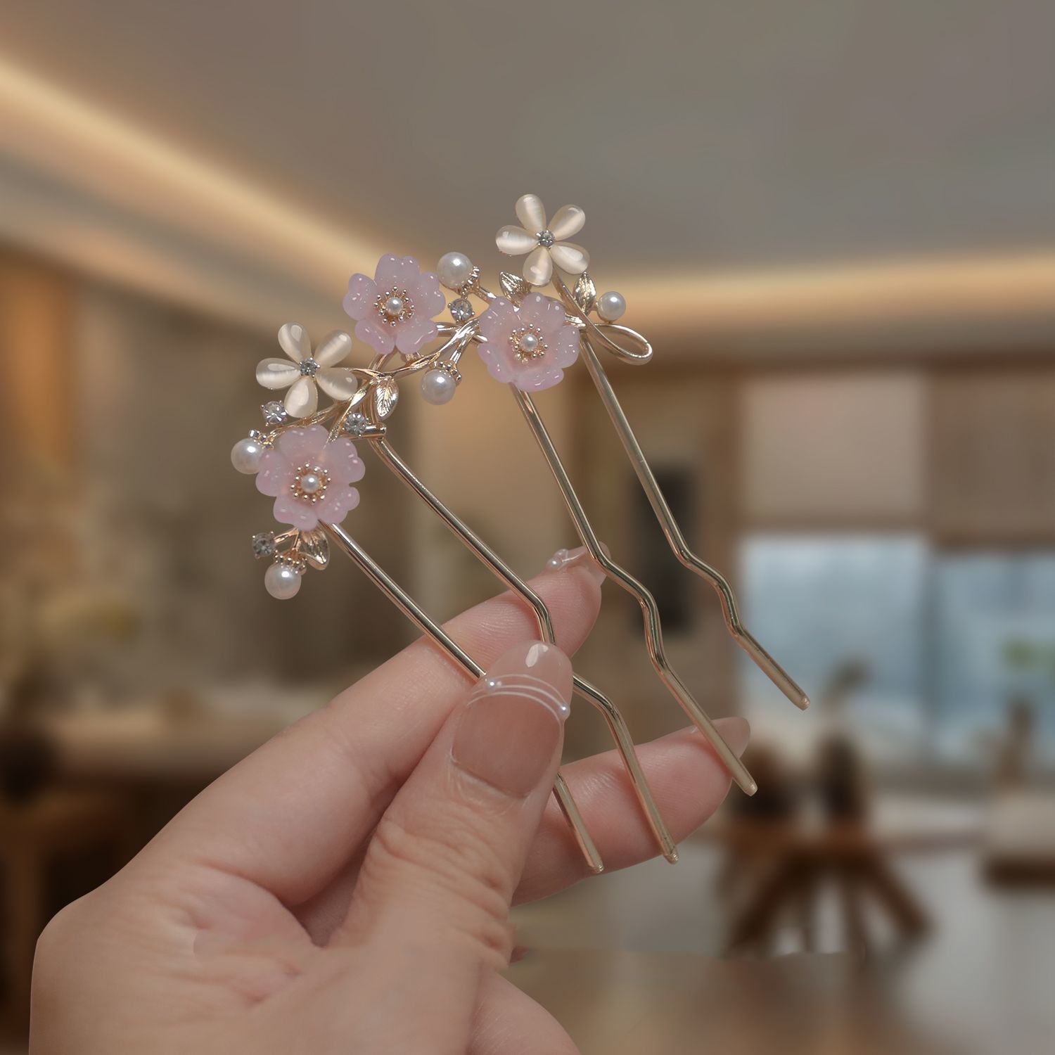Hair Care Japanese - High-End Rhinestone Hair Styling Tool, New
