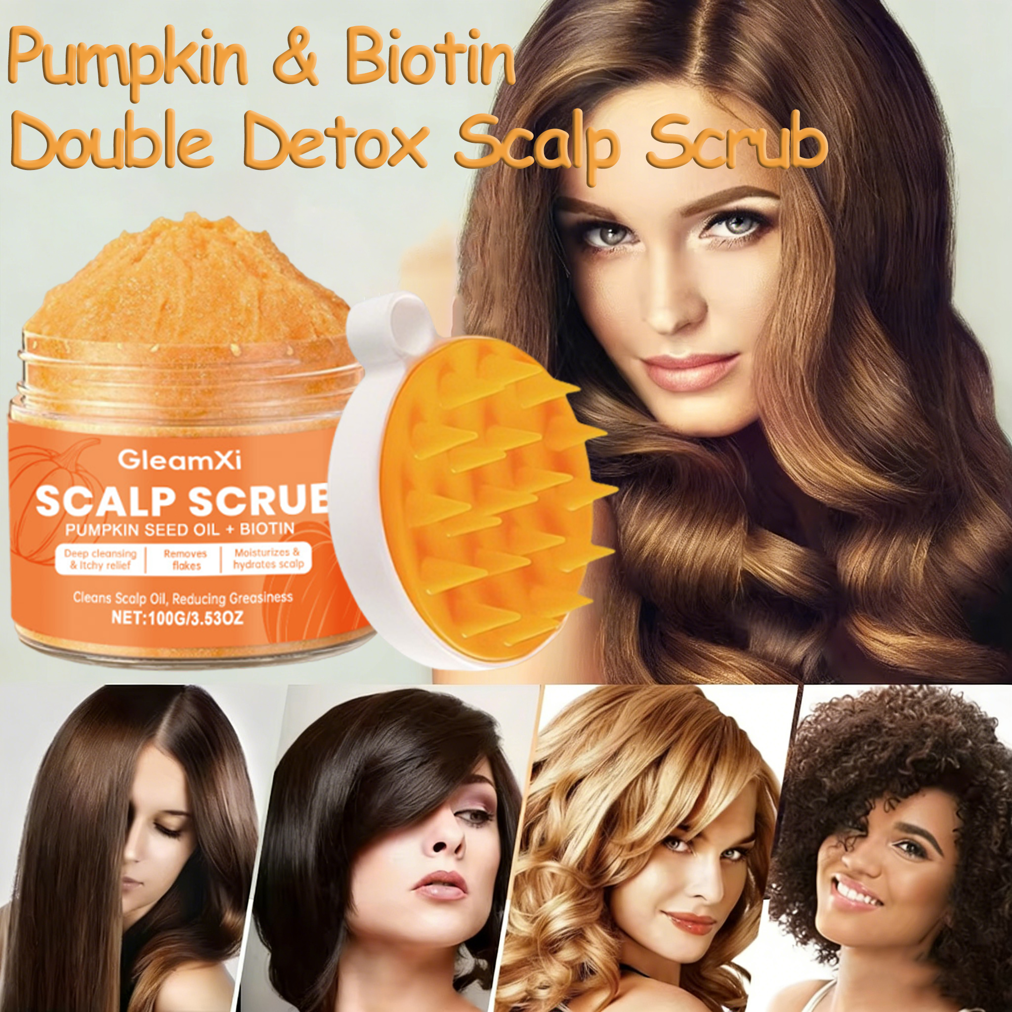 Scalp Scrub Exfoliant - Scalp Scrub Pumpkin Seed Oil Scalp