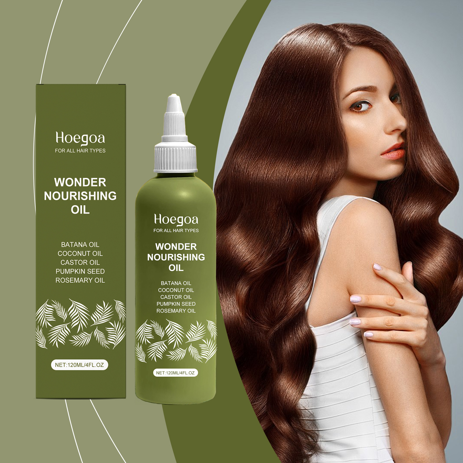 Split End Repair Serum - Batana Dense Hair Oil Hair Growth