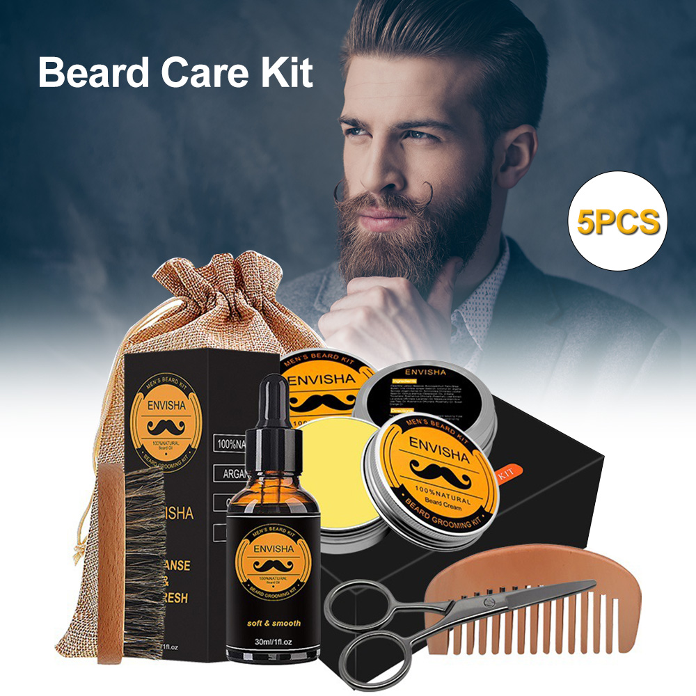 Beard Growth Kit For Men Barbe - Hair Care Frizzy Hair recension och pris