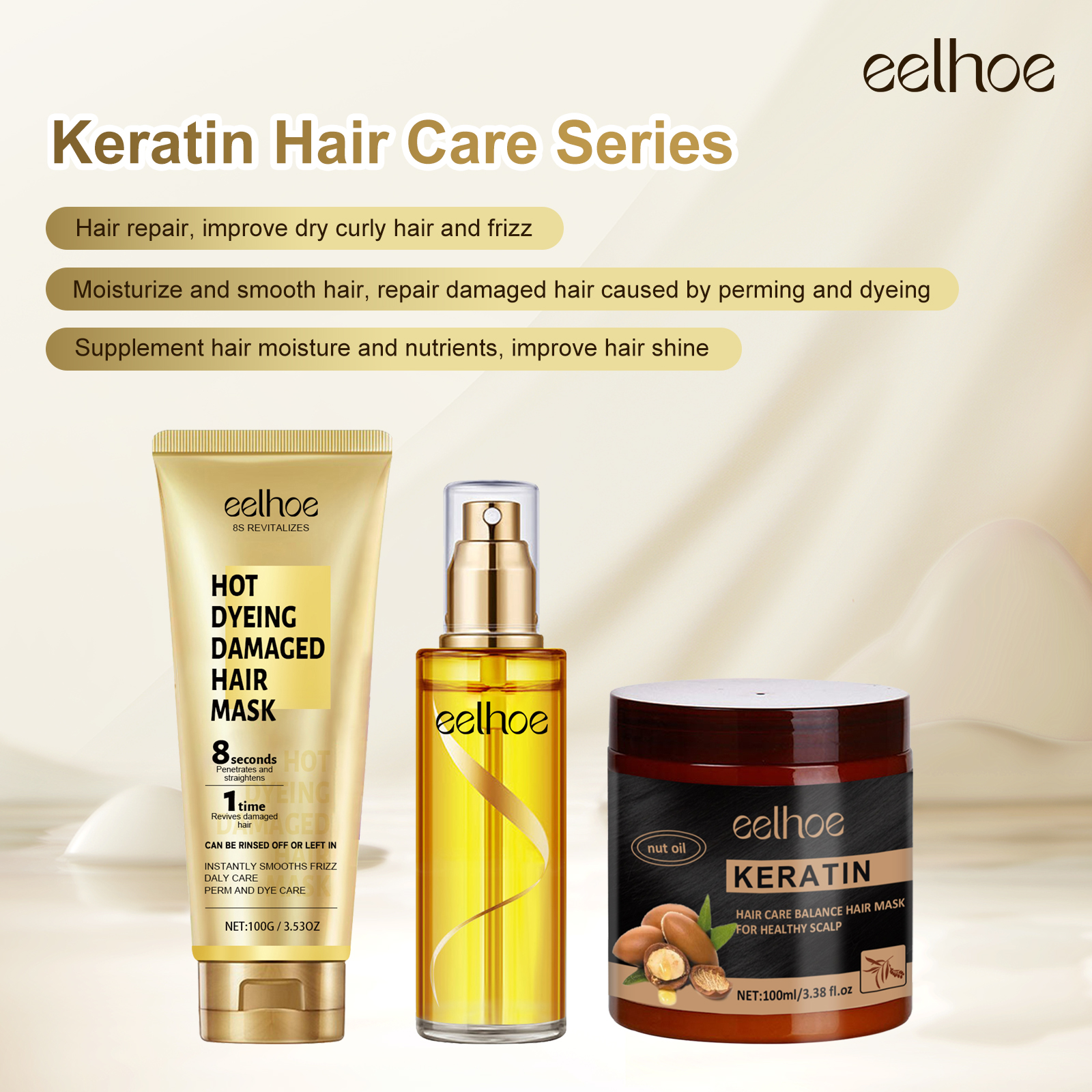 Keratin Hair Growth Care Essen - Split End Repair Serum recension och pris