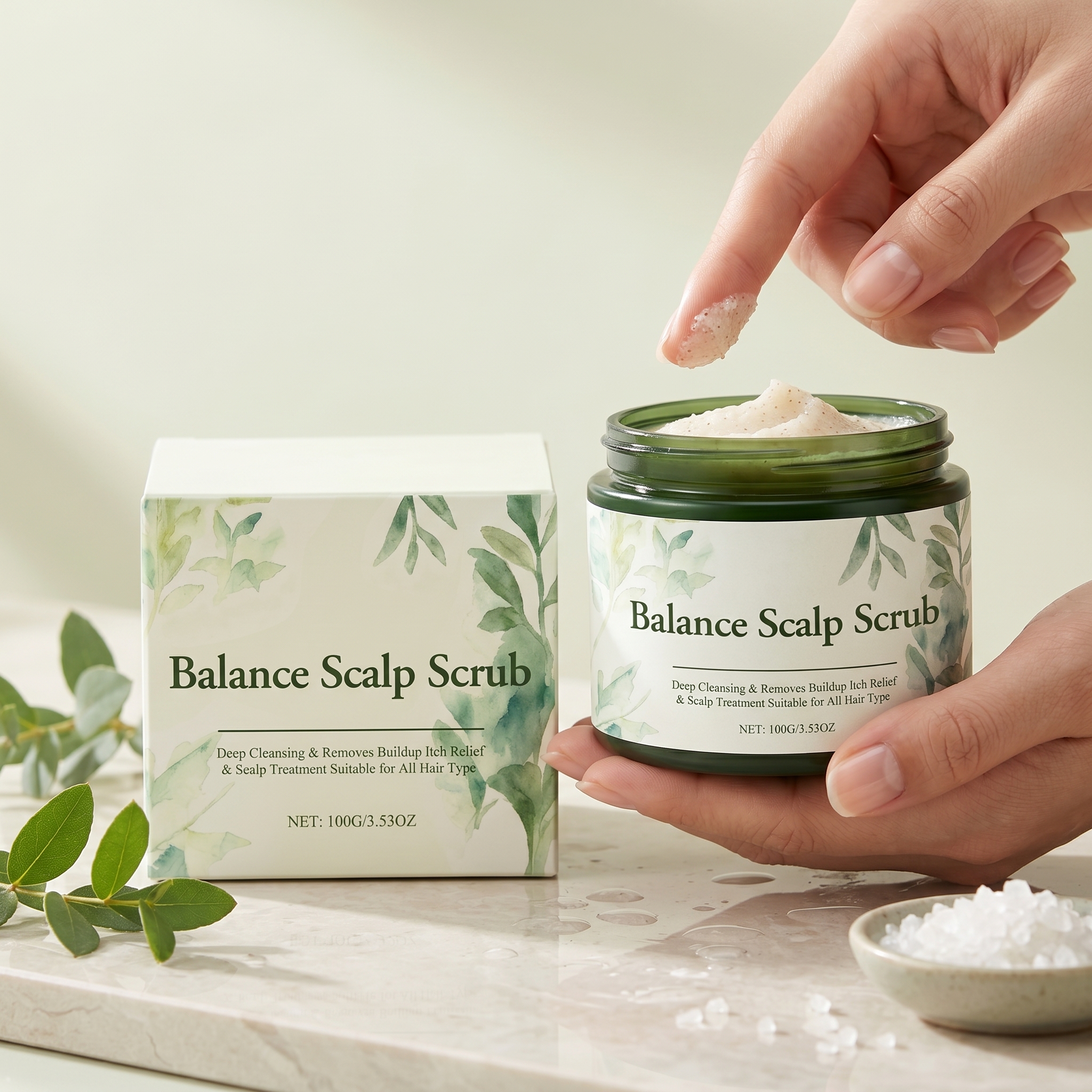 Scalp Scrub Deep Cleansing Hai - Scalp Scrub Exfoliant recension och pris
