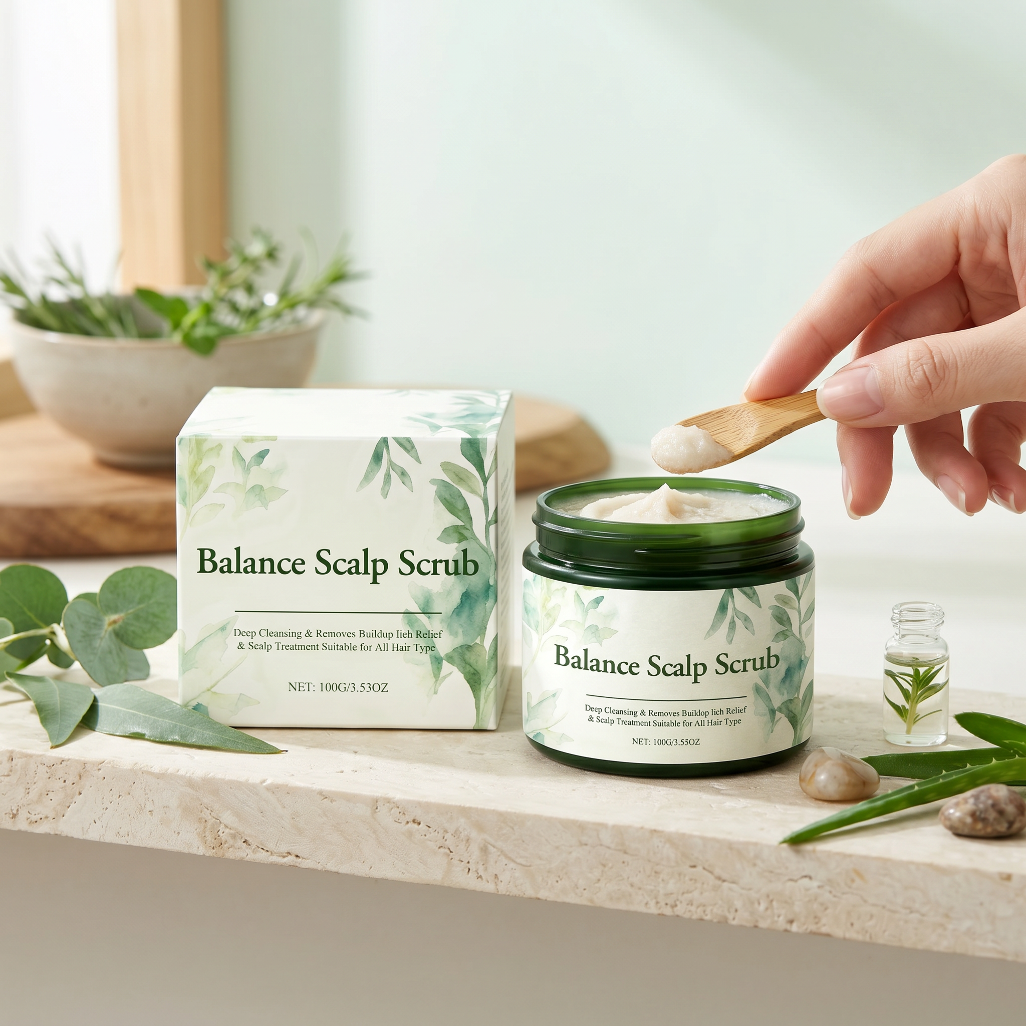Scalp Scrub Deep Cleansing Hai - Scalp Scrub Exfoliant recension och pris