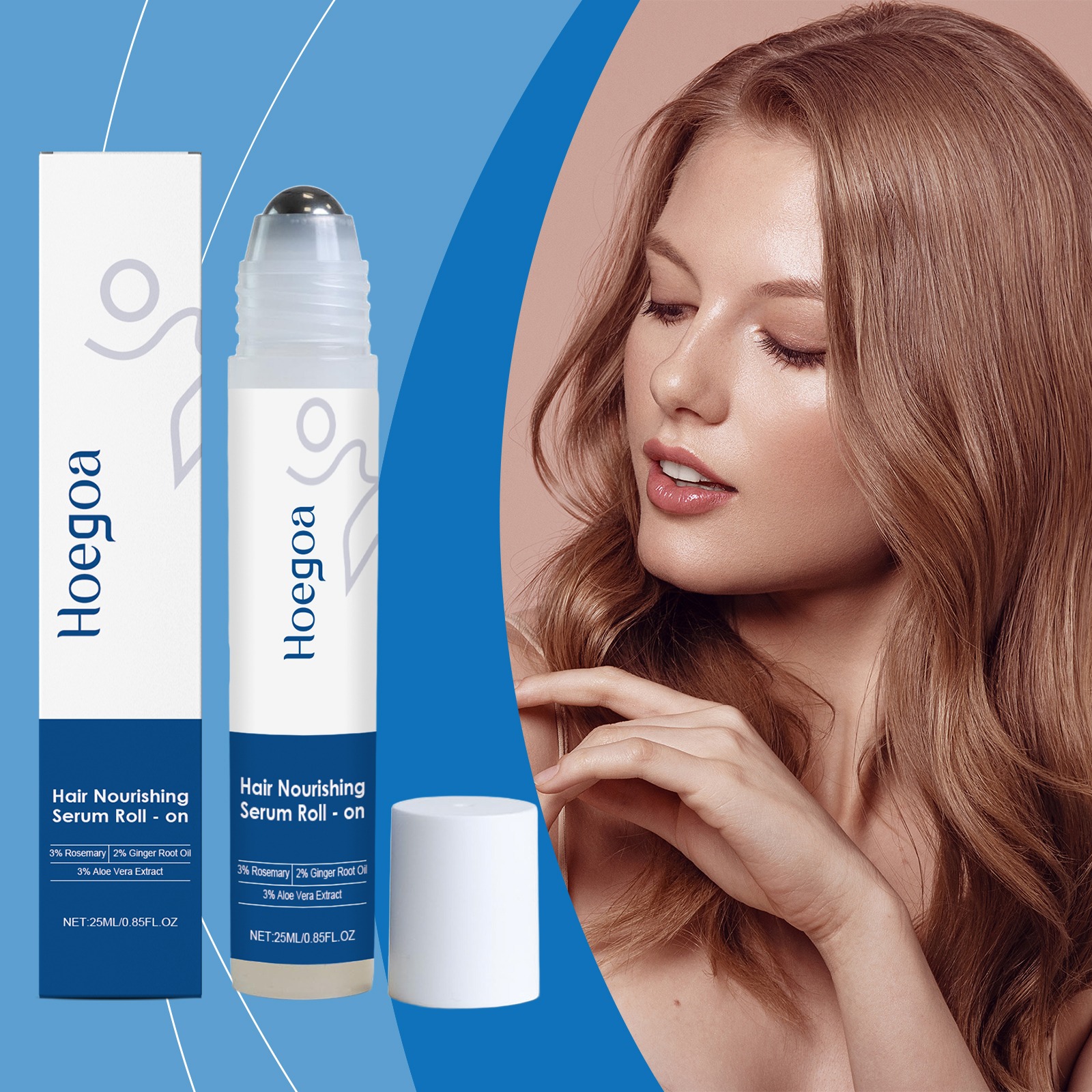 Rosemary Hair Growth Roller Es - Hair Growth Serum Oil recension och pris