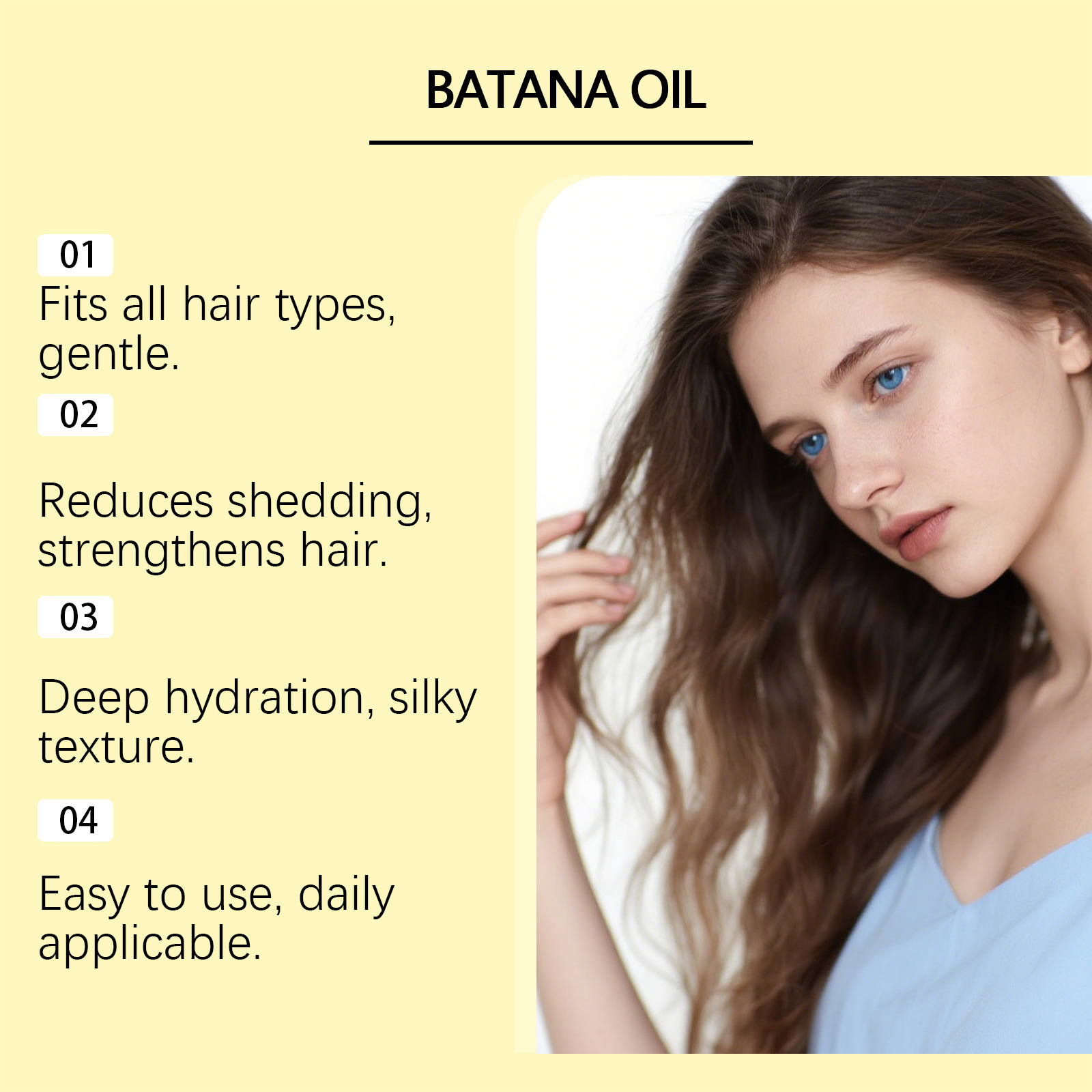 Batana Hair Essential Oil Anti - Split End Repair Serum recension och pris
