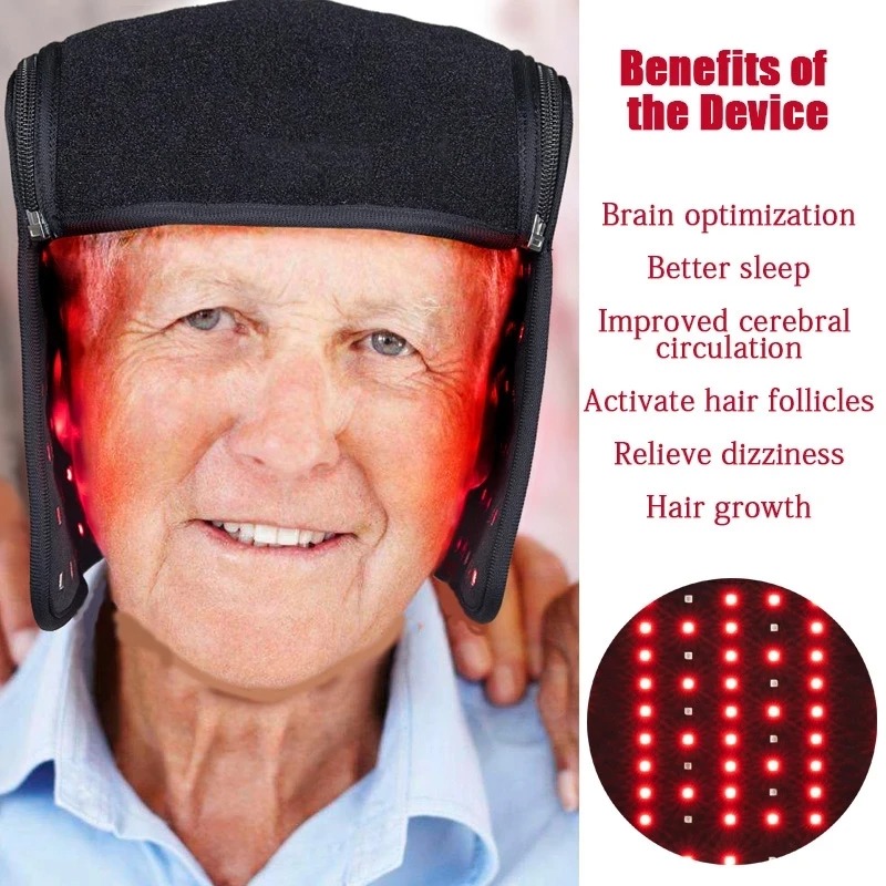 LED Red Light Therapy Hat For  - Hair Care Vegan recension och pris