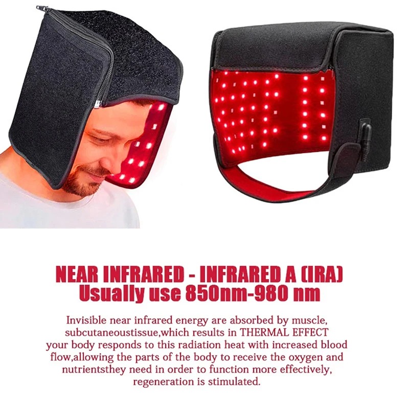 LED Red Light Therapy Hat For  - Hair Care Vegan recension och pris