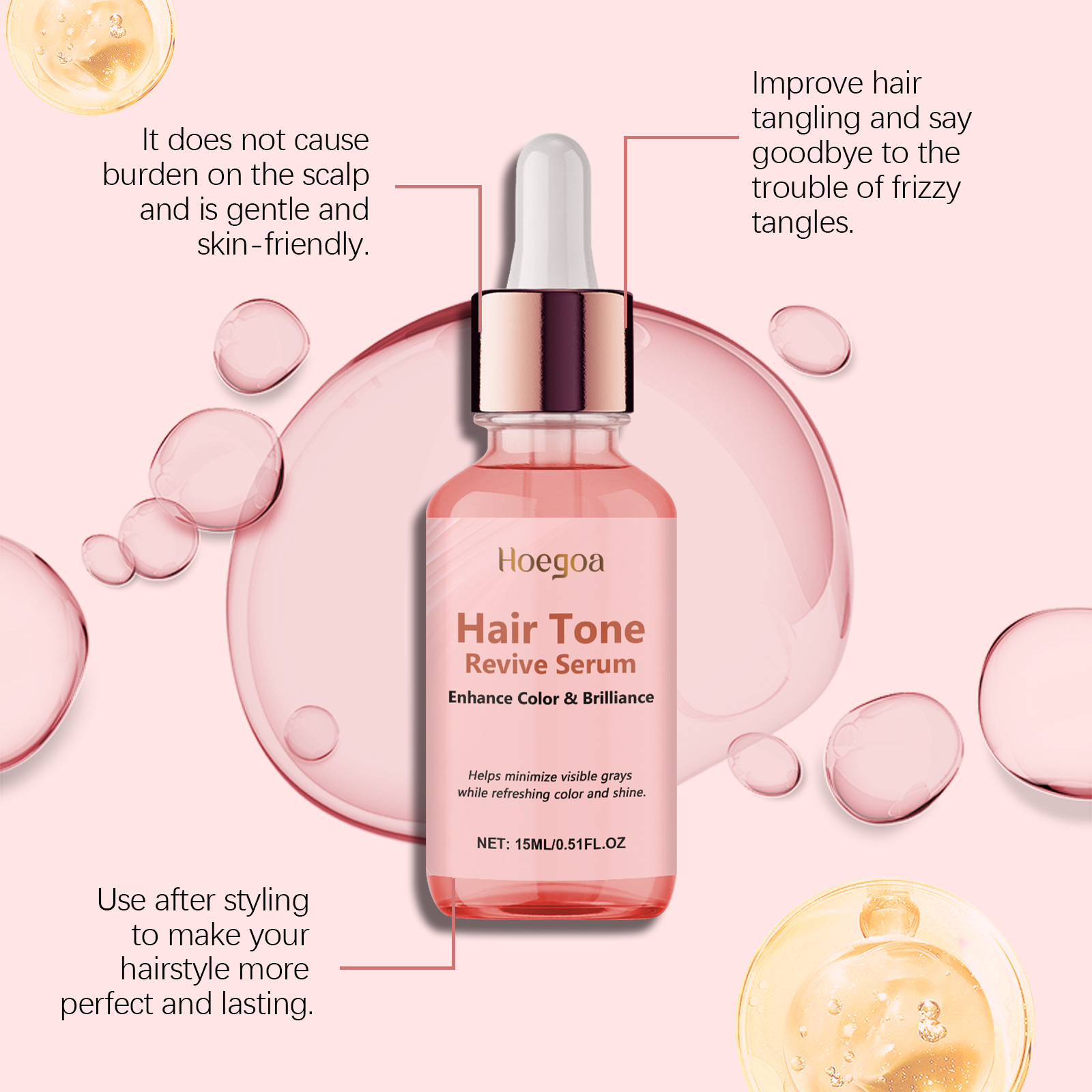 Shiny Hair Oil Deep Moisturizi - Split End Repair Serum recension och pris
