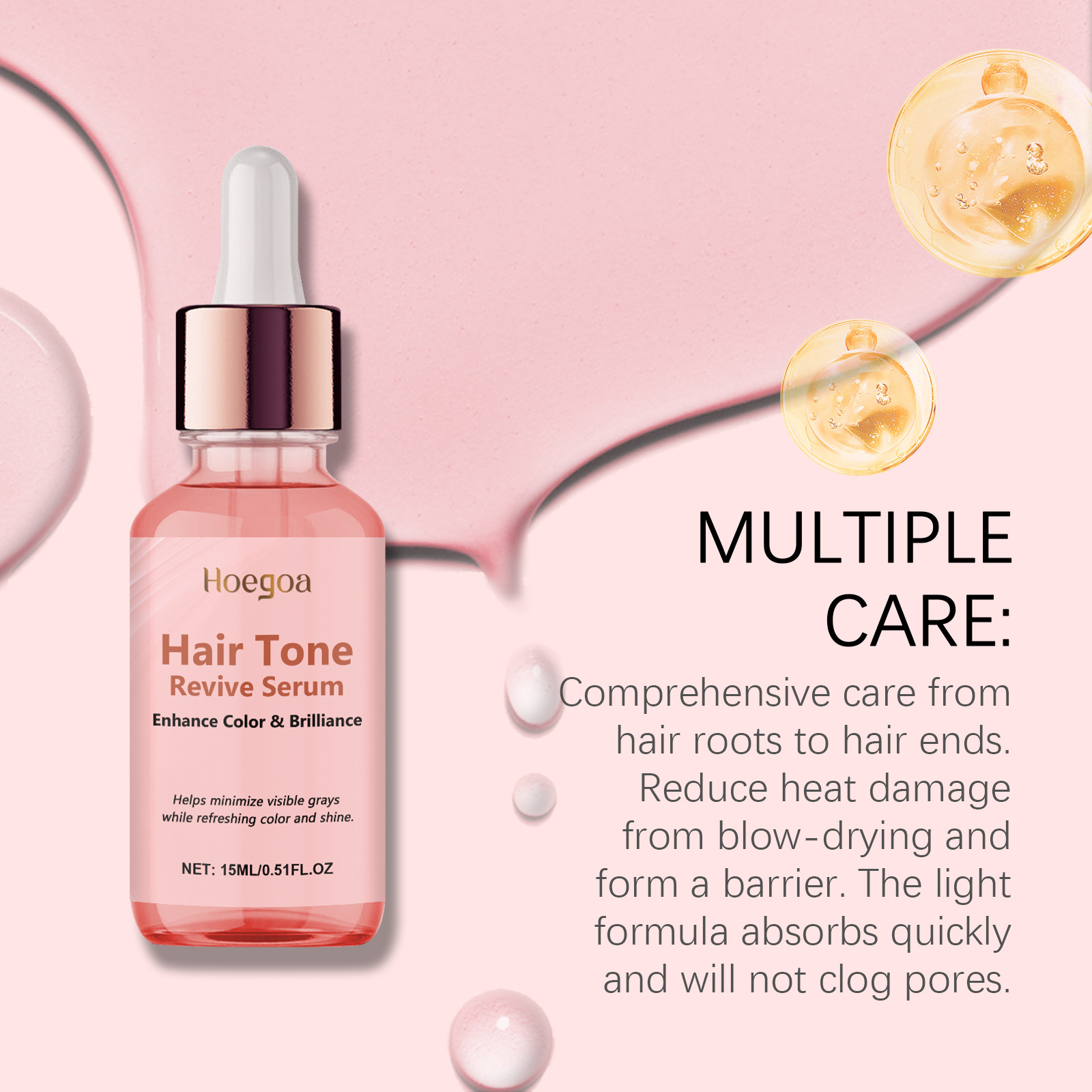 Shiny Hair Oil Deep Moisturizi - Split End Repair Serum recension och pris