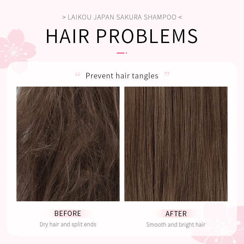 LAIKOU Japan Sakura  Shampoo R - Hair Care Japanese recension och pris