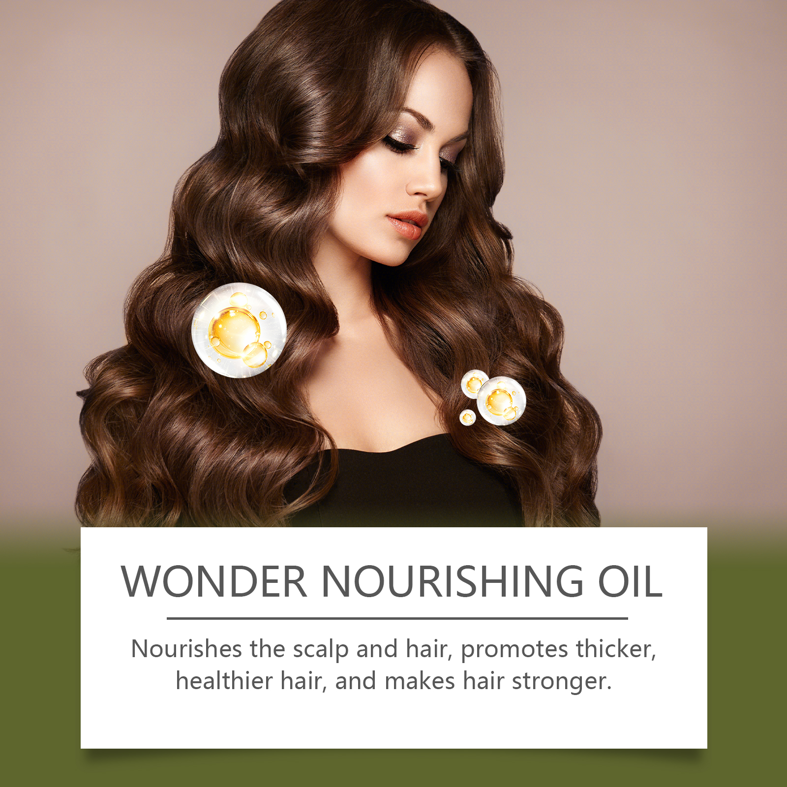 Hair Growth Nourishing Oil Imp - Hair Care Frizzy Hair recension och pris