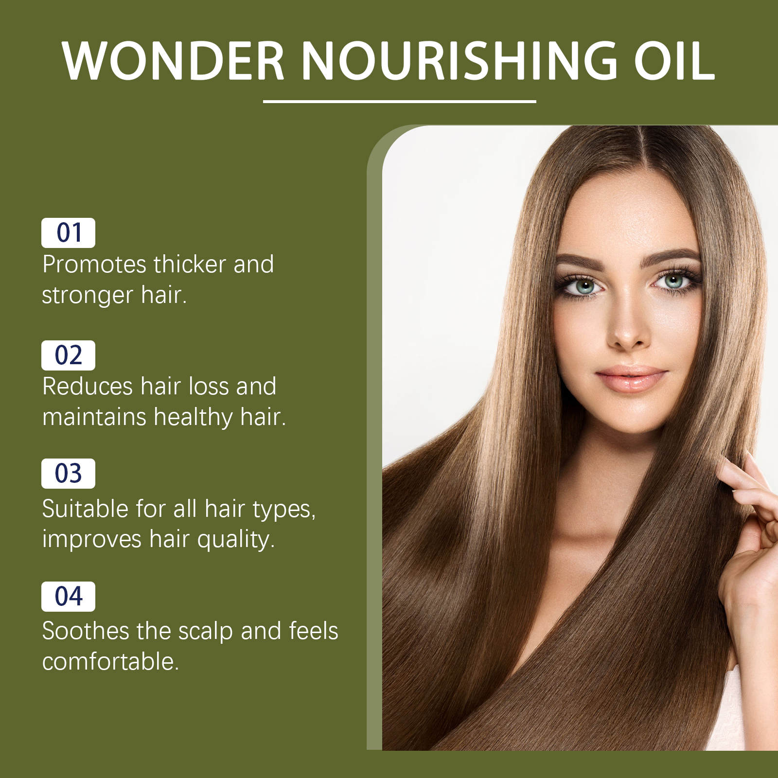 Hair Growth Nourishing Oil Imp - Hair Care Frizzy Hair recension och pris