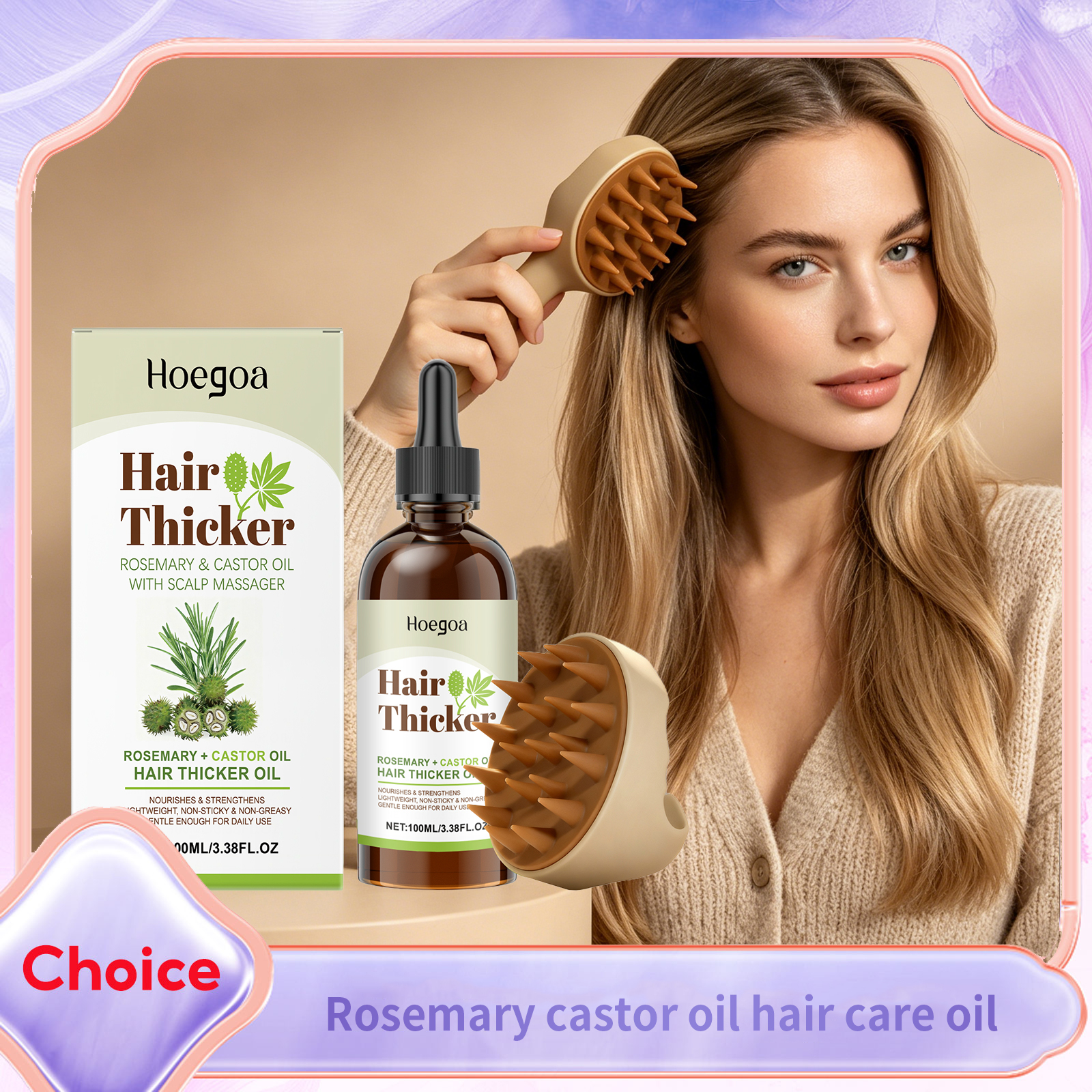 Rosemary Castor Oil Hair Care  - Split End Repair Serum recension och pris