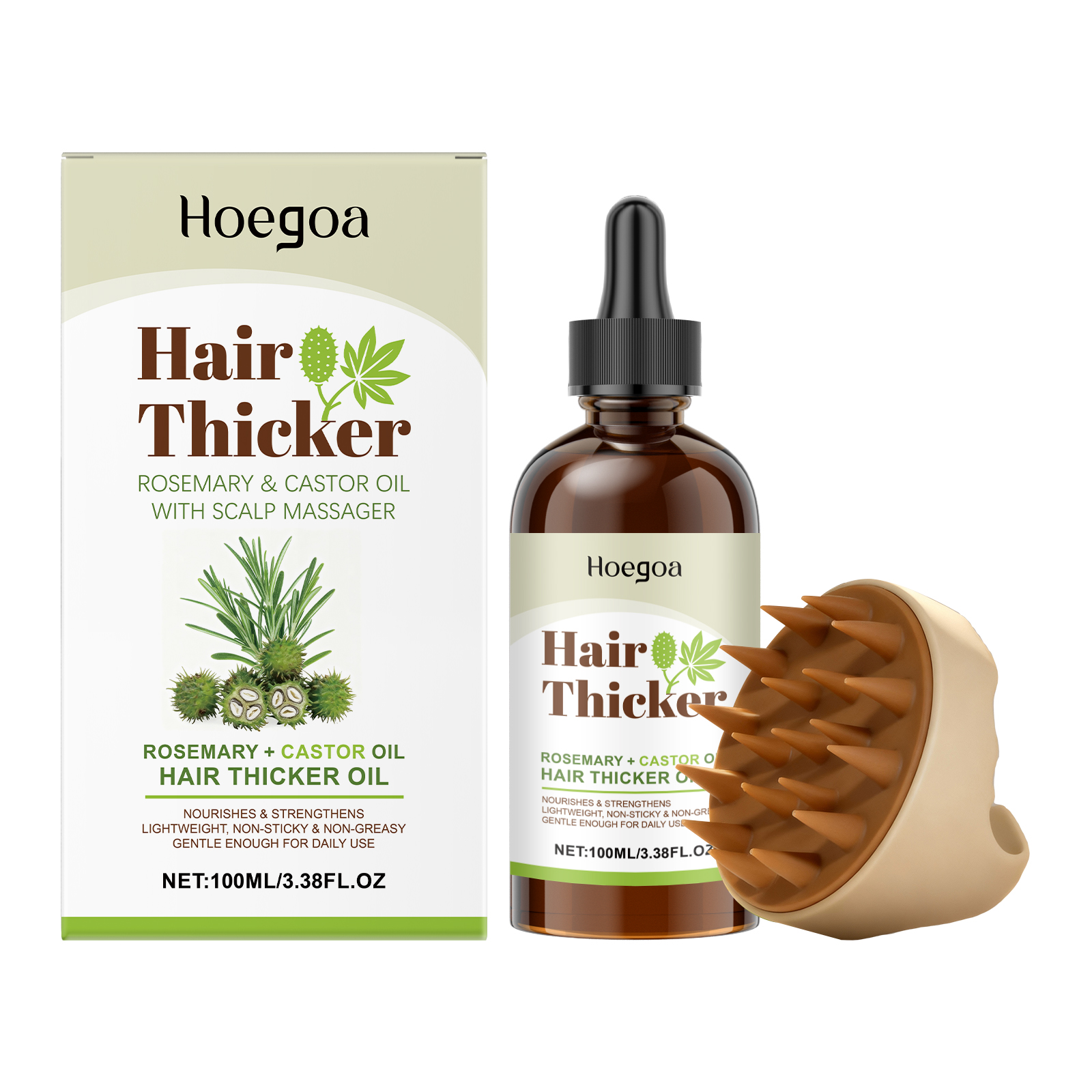 Rosemary Castor Oil Hair Care  - Split End Repair Serum recension och pris