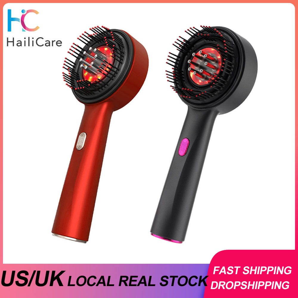 Electric Massage Comb Vibratio - Hair Growth Serum Oil recension och pris