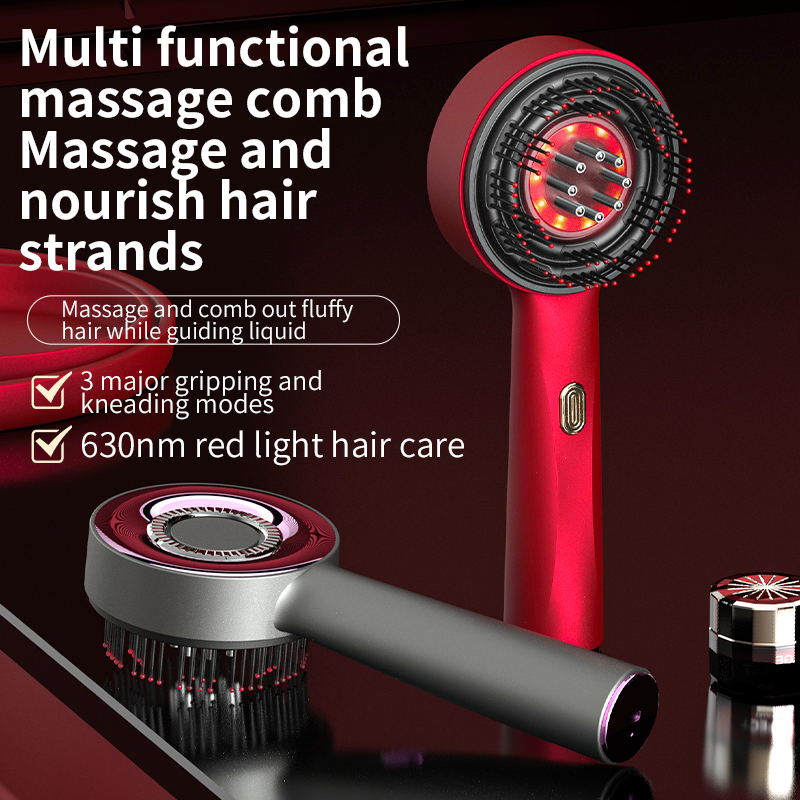 Electric Massage Comb Vibratio - Hair Growth Serum Oil recension och pris