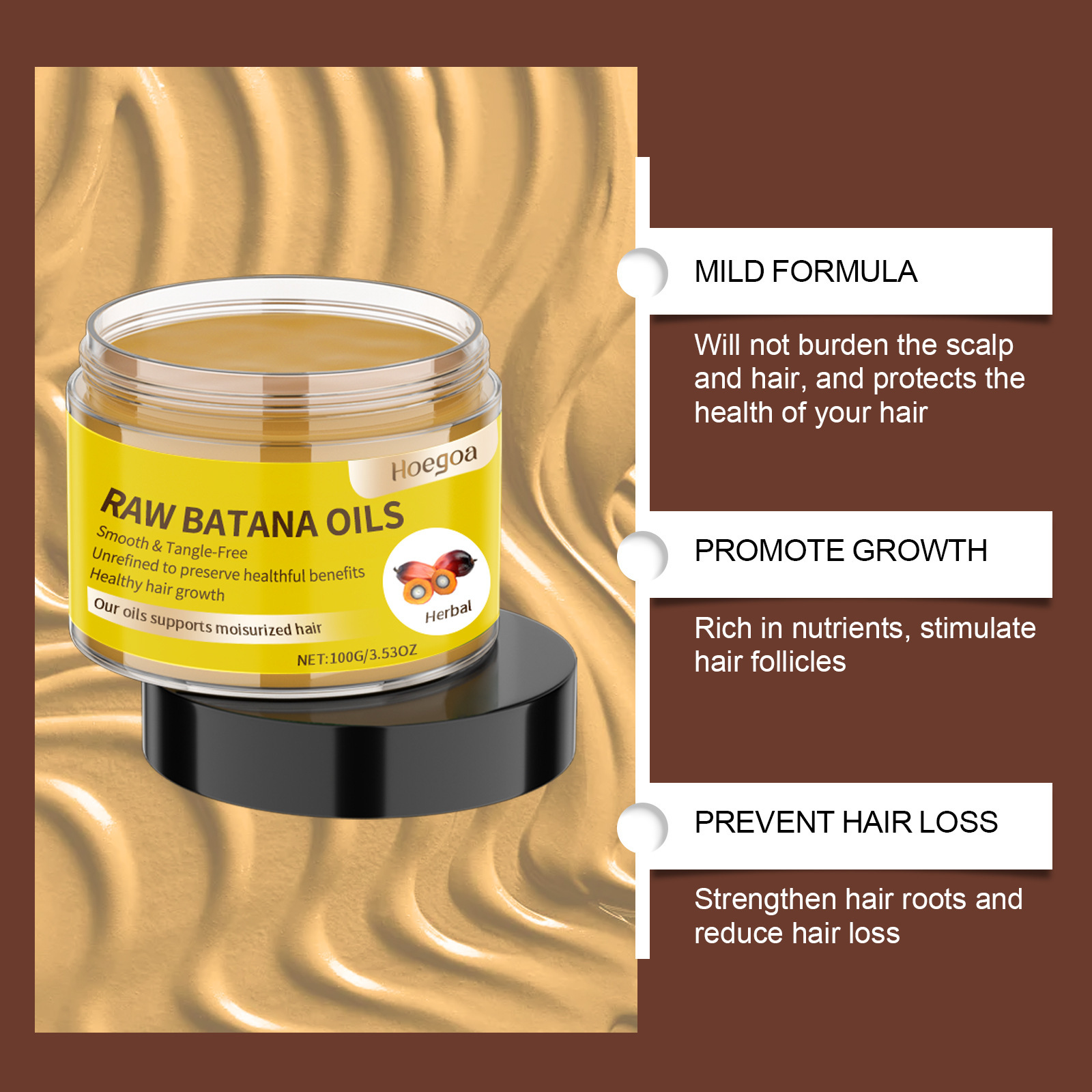 Batana Hair Moisturizing Mask  - Hair Care Garnier recension och pris