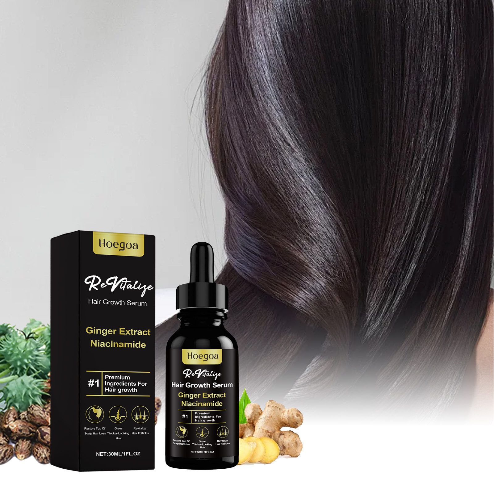 30ml Hair Care Essential Oil T - Hair Growth Serum Oil recension och pris