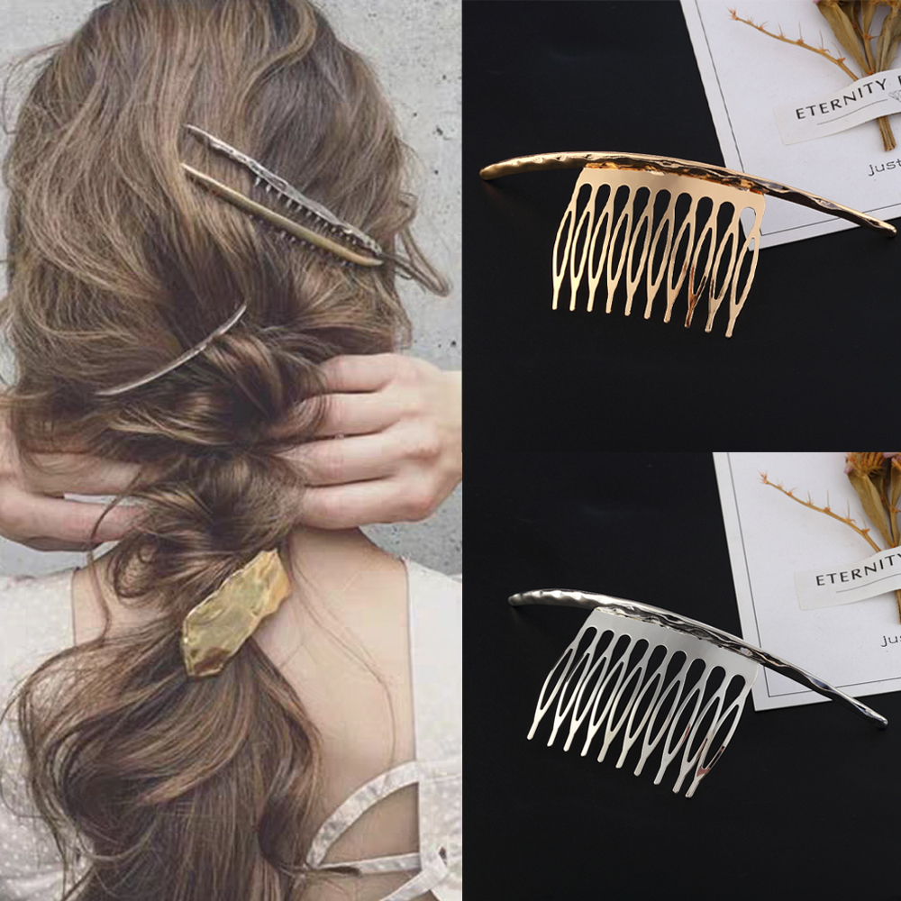 Elegant Metal Hair Combs For W - Hair Care Japanese recension och pris