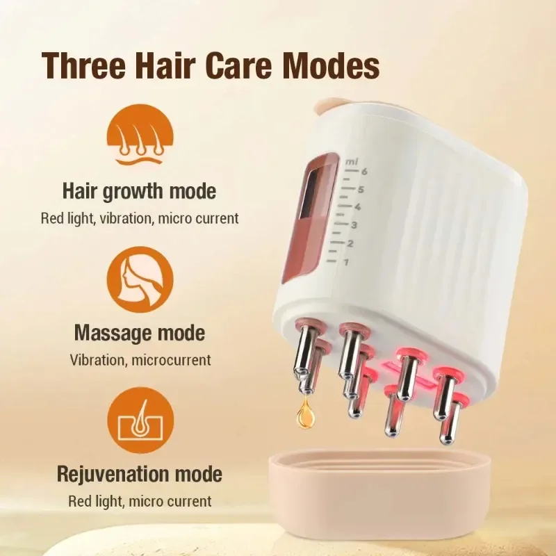 Microcurrent Head Scalp Massag - Hair Growth Serum Oil recension och pris