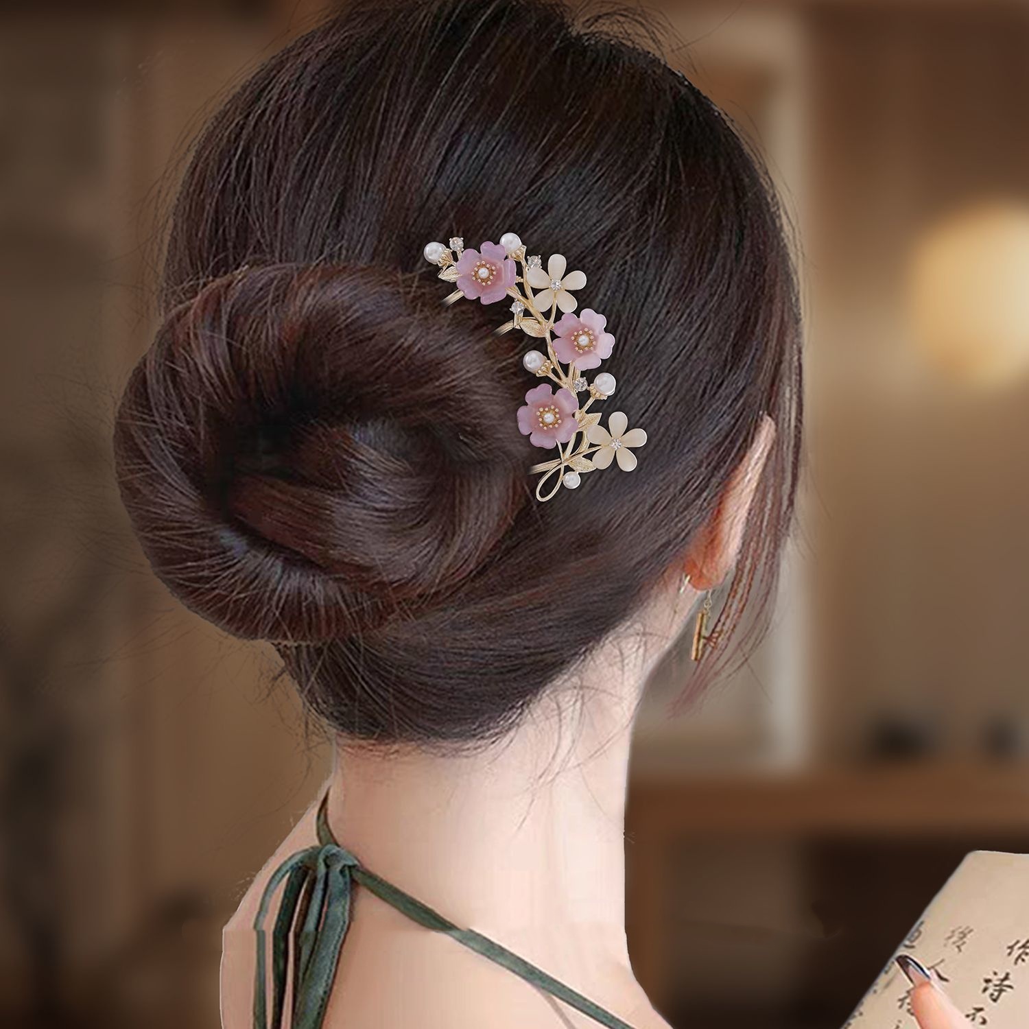 High-End Rhinestone Hair Styli - Hair Care Japanese recension och pris