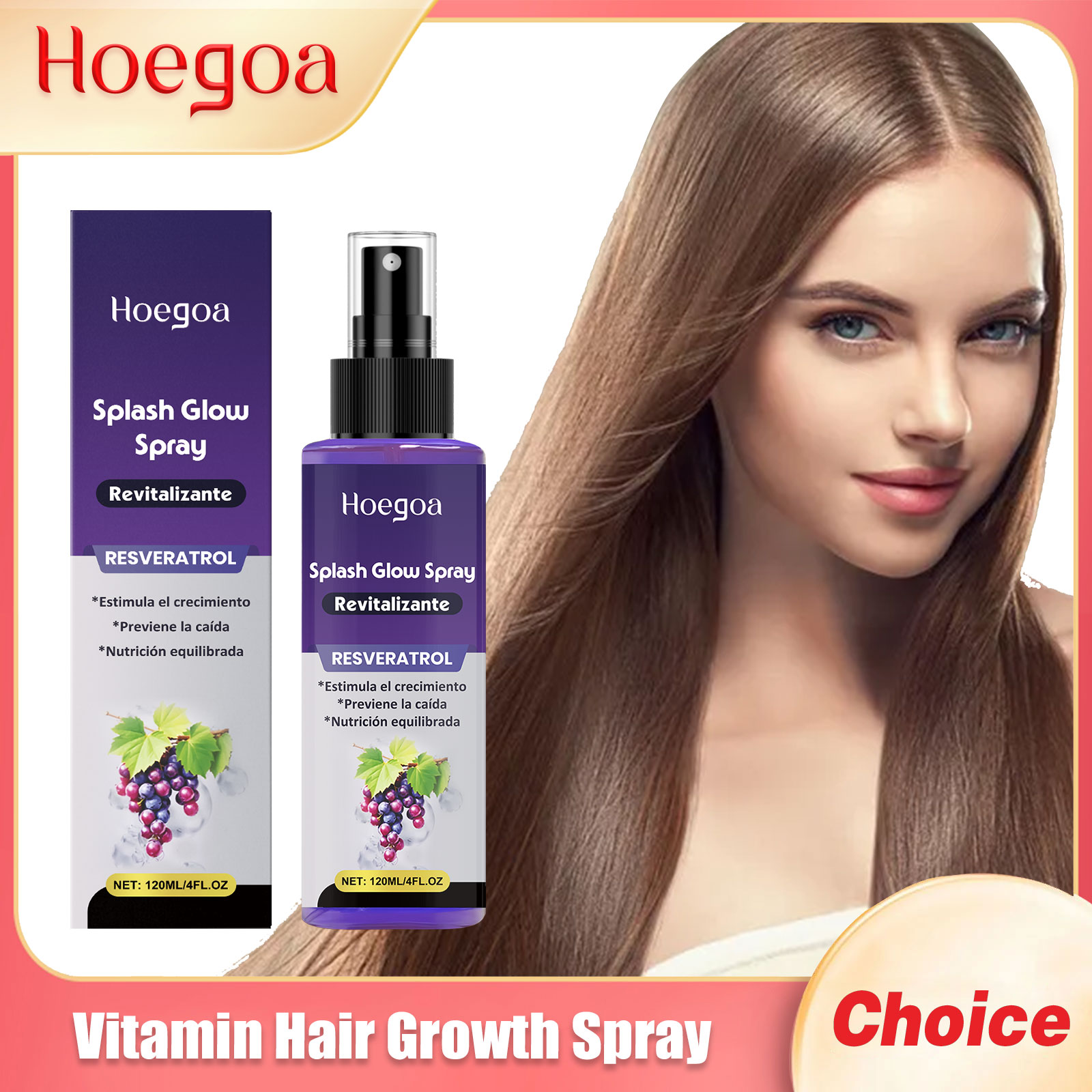 Hoegoa Vitamin Hair Growth Ser - Hair Growth Serum Oil recension och pris