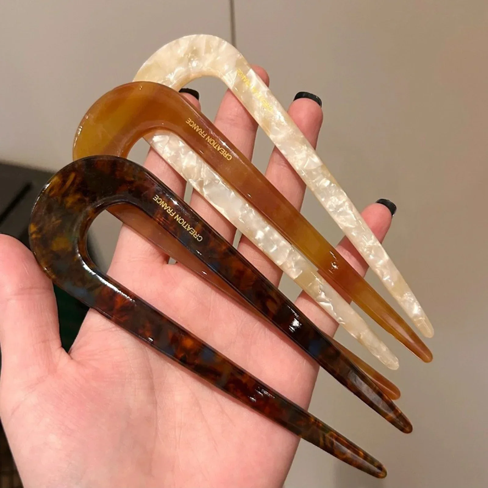 1 piece U-shaped hairpin and h - Hair Care Japanese recension och pris