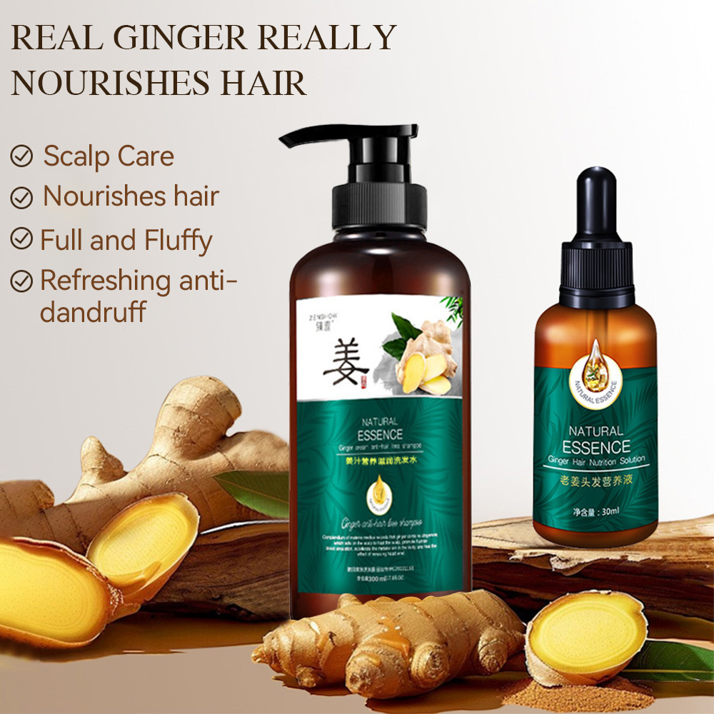 Ginger Hair Growth Essential O - Hair Care Frizzy Hair recension och pris
