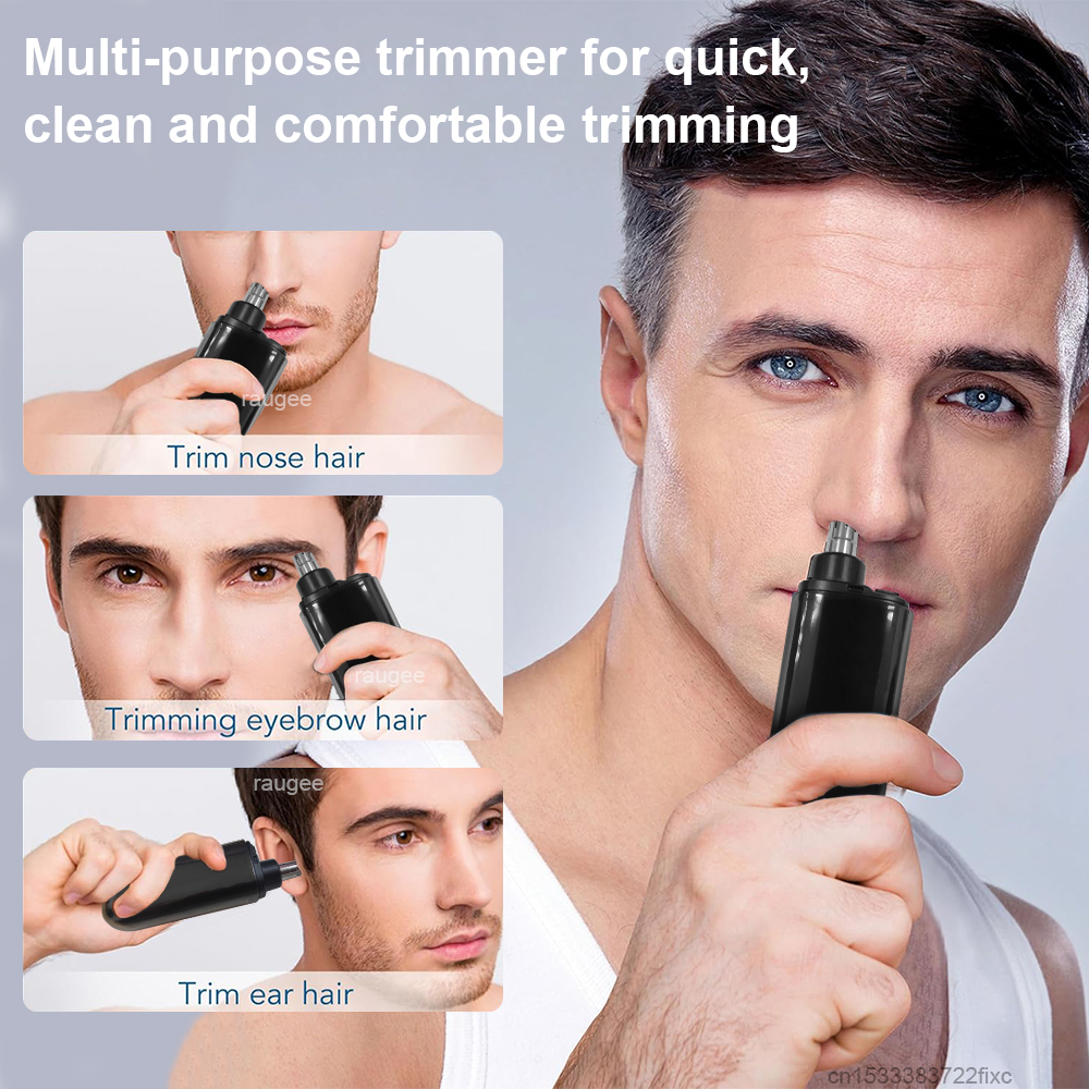 Nose Hair Trimmer Portable Tri - Hair Care Barber recension och pris