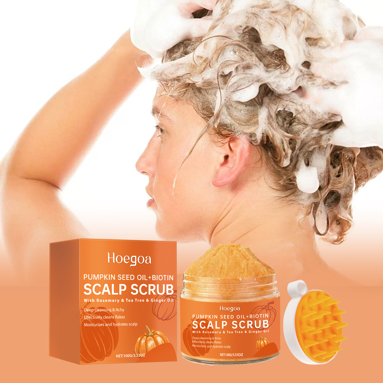 Hoegoa  Scalp Nourishing Scrub - Scalp Scrub Exfoliant recension och pris