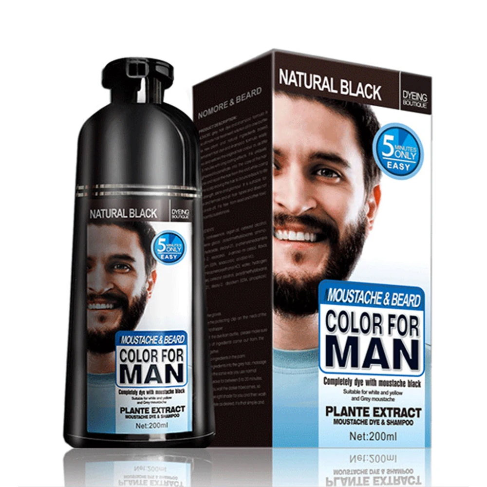 200ML Permanent Beard Dye Sham - Hair Care Garnier recension och pris