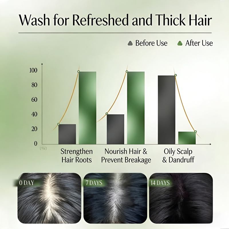 Herbal Shampoo With Natural In - Hair Care Natural Ingredients recension och pris