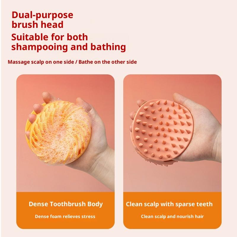 【Beautiful】Soft Silicone Body  - Scalp Scrub Exfoliant recension och pris