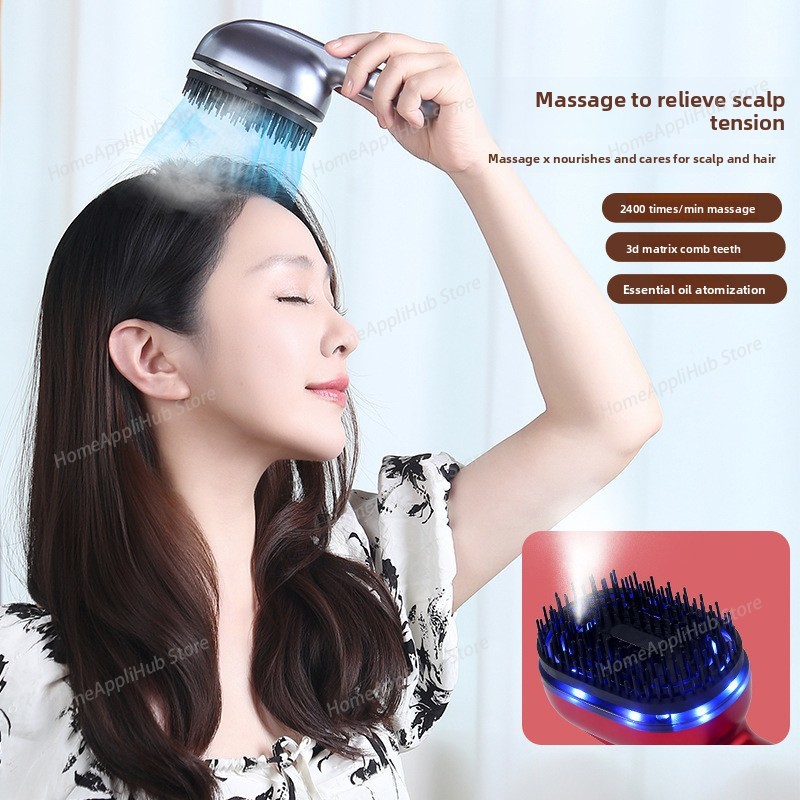 Electric Essential Oil Head Ma - Hair Care Essential Oil Atomizing recension och pris