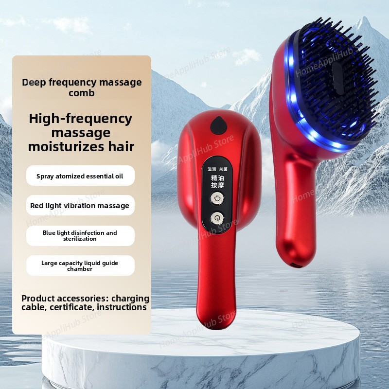 Electric Essential Oil Head Ma - Hair Care Essential Oil Atomizing recension och pris