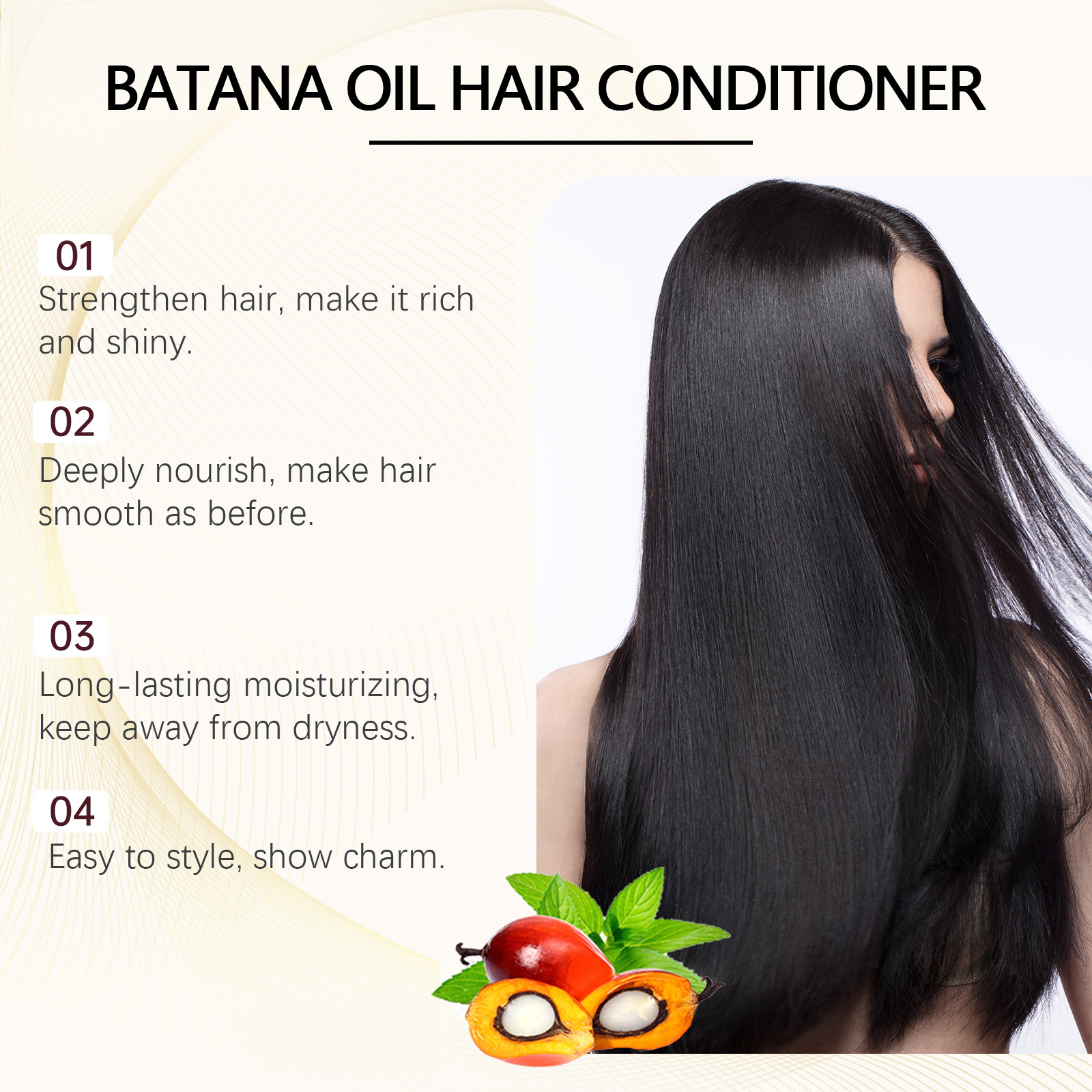 EELHOE 100ml Batana Oil Condit - Split End Repair Serum recension och pris