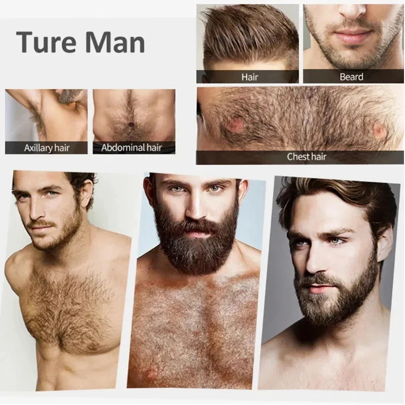 Beard Growth Oil Beard Wax Bal - Hair Care Vegan recension och pris