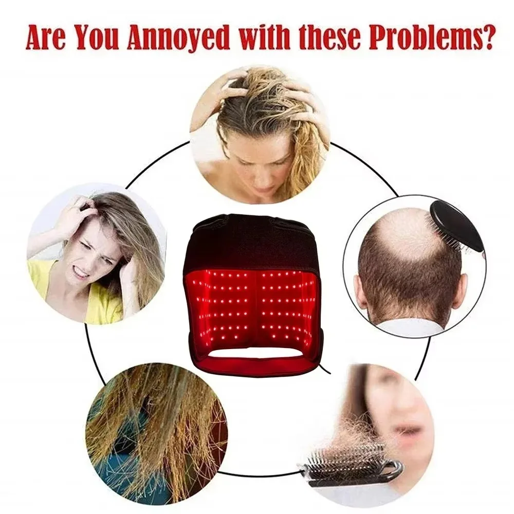 LED Red Light Therapy Hat For  - Hair Care Vegan recension och pris
