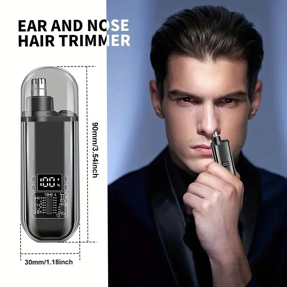 Electric Nose Hair Trimmer Cli - Hair Care Barber recension och pris