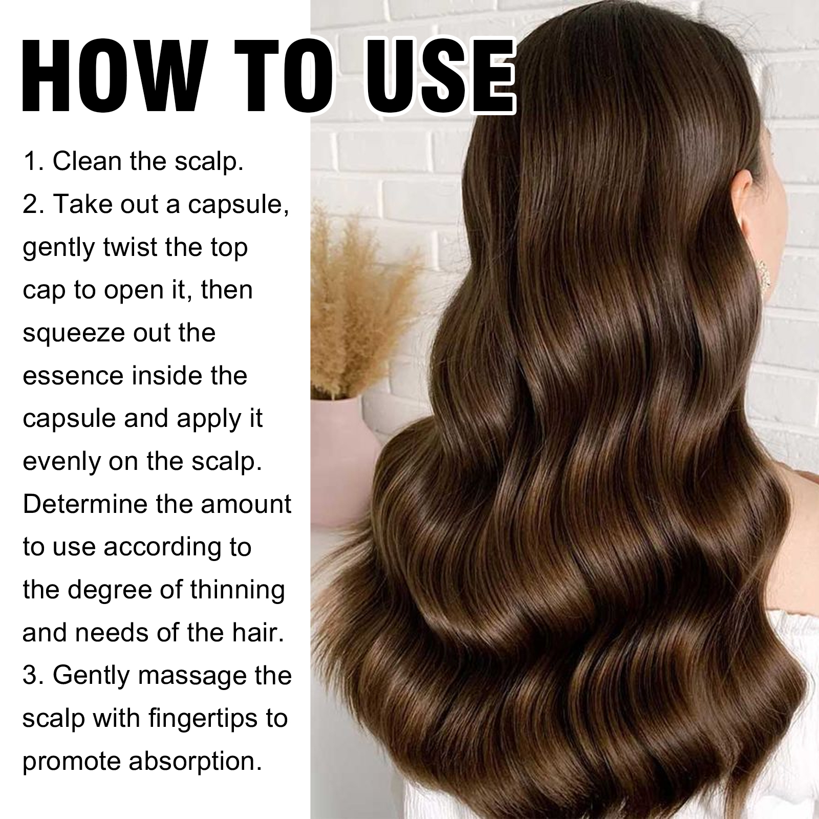 Hair Regrowth Capsules Thicken - Hair Care Natural Ingredients recension och pris