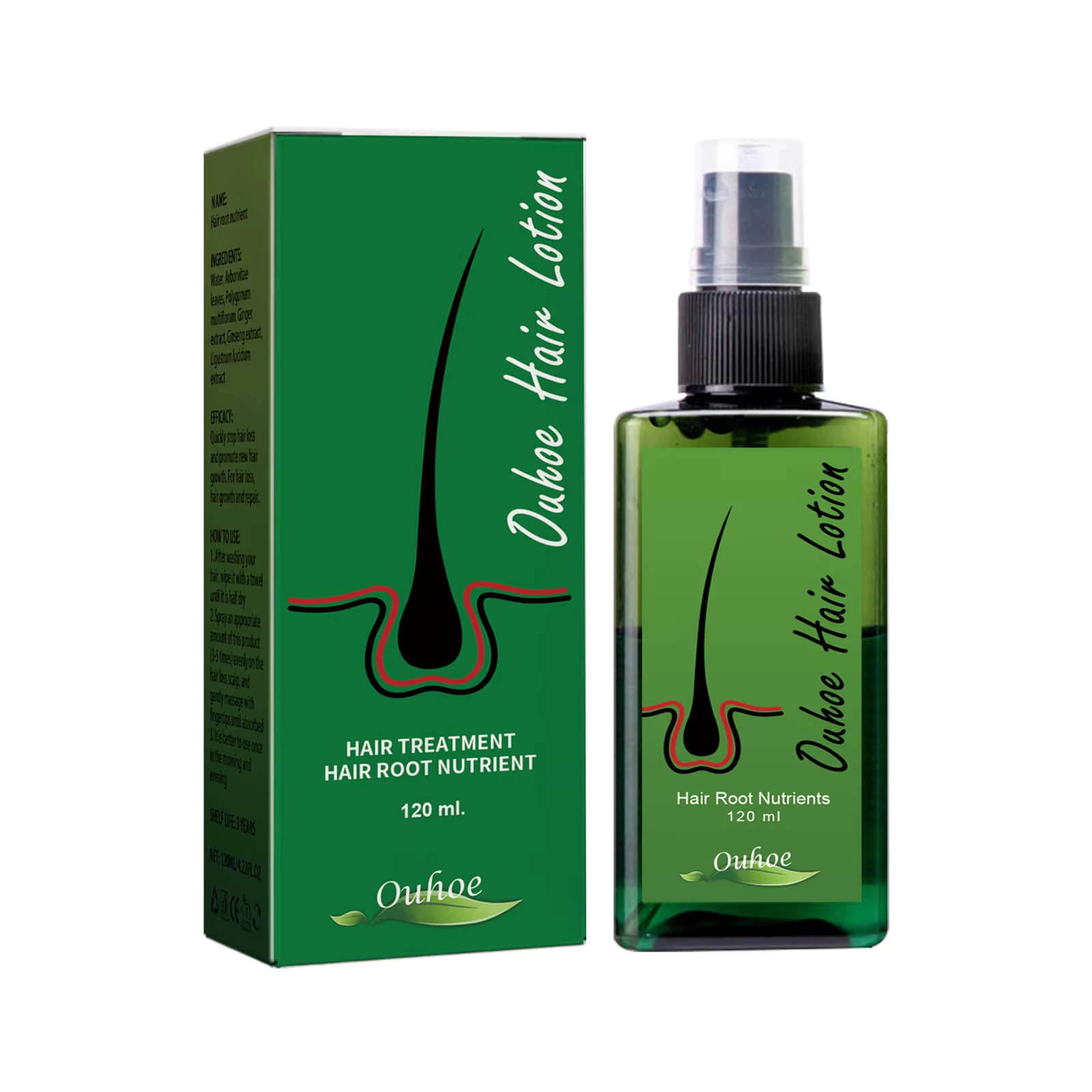 Hair Growth Spray Anti Hair Lo - Hair Care Vegan recension och pris