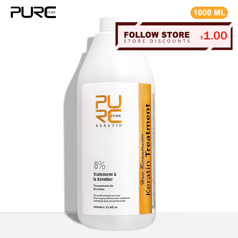 PURC 8% Keratin Smoothing Trea - Hair Care Frizzy Hair recension och pris