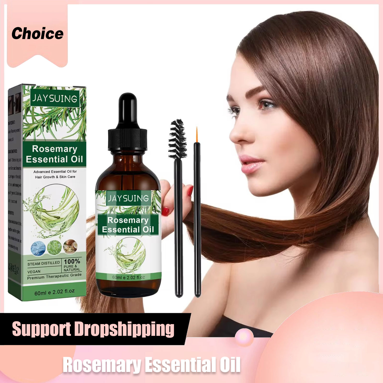 Rosemary Essential Oil For Hai - Hair Growth Serum Oil recension och pris