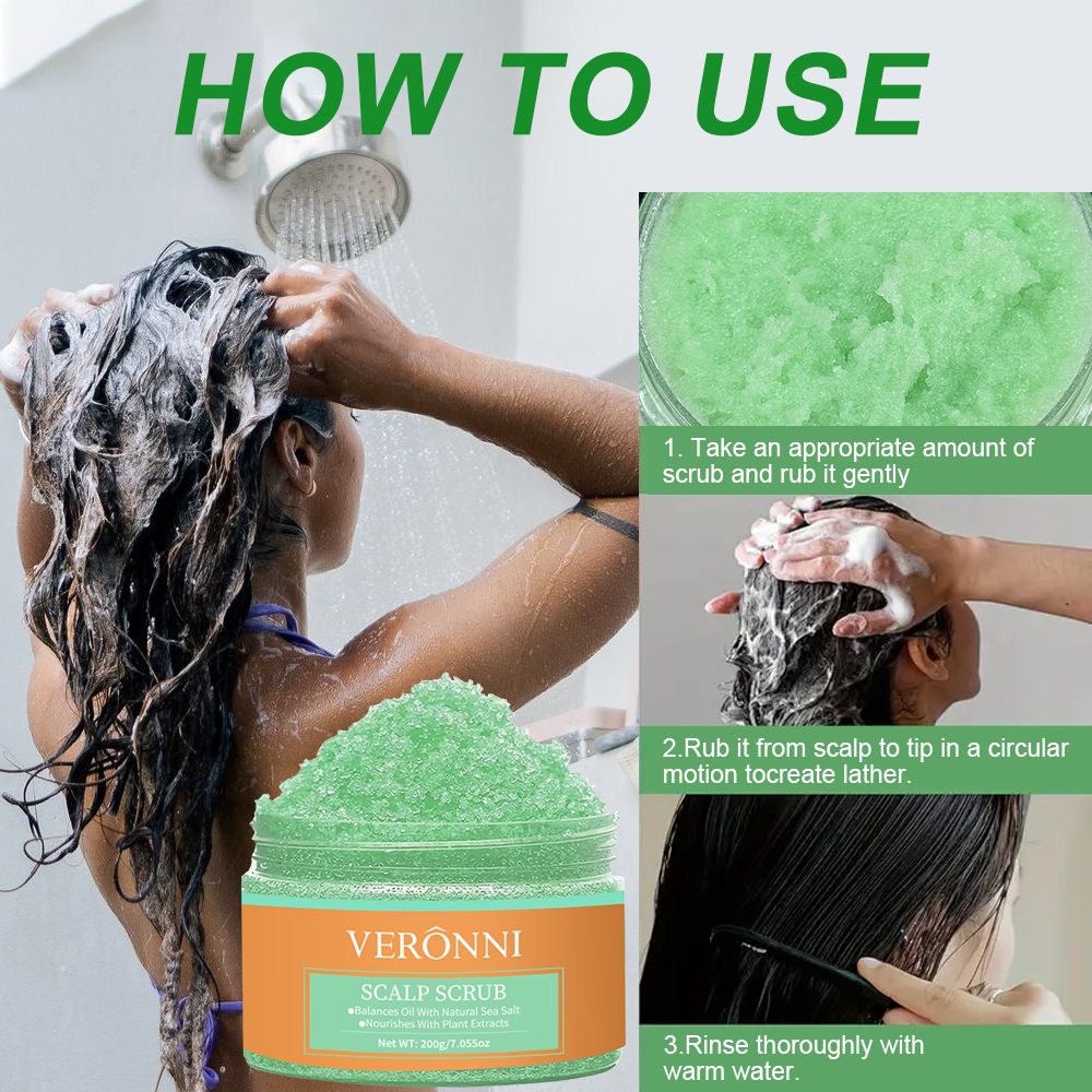 200ml Scalp Scrub Strengthenin - Scalp Scrub Exfoliant recension och pris