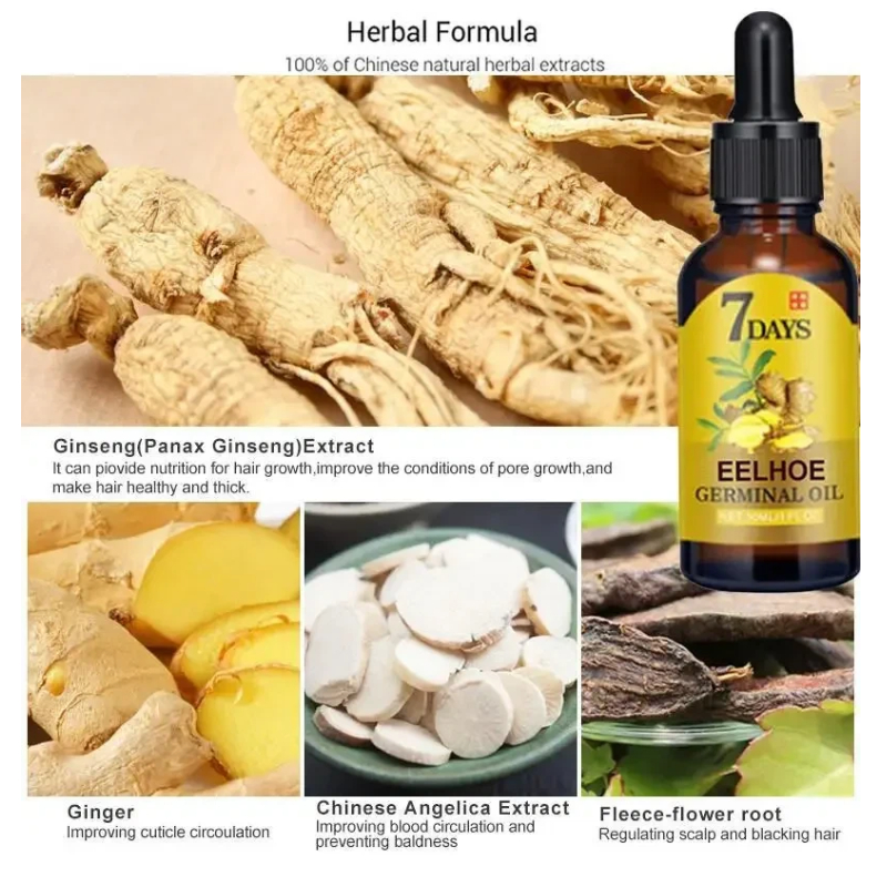 7 Days Fast Grow Hair Growth S - Hair Care Essential Oil Atomizing recension och pris