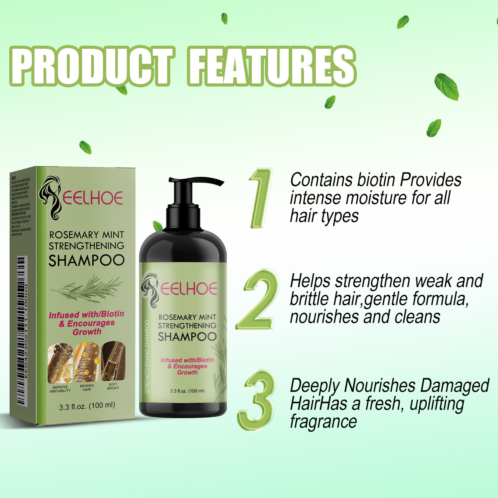 EELHOE Rosemary Straightening  - Hair Care Garnier recension och pris