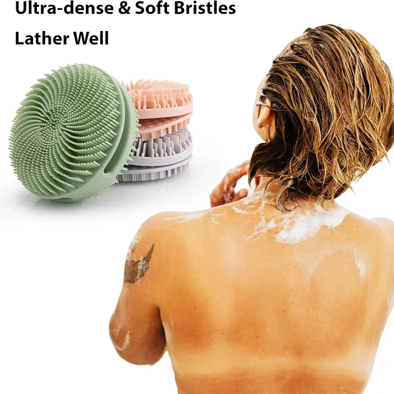 Silicone Body Scrubber, Shower - Scalp Scrub Exfoliant recension och pris