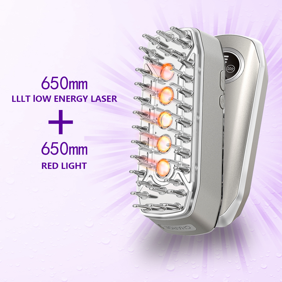 Laser Hair Growth Comb Electri - Hair Care Vegan recension och pris
