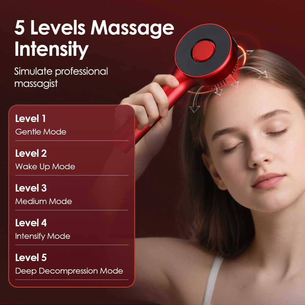 New Electric Head Massage Comb - Hair Growth Serum Oil recension och pris