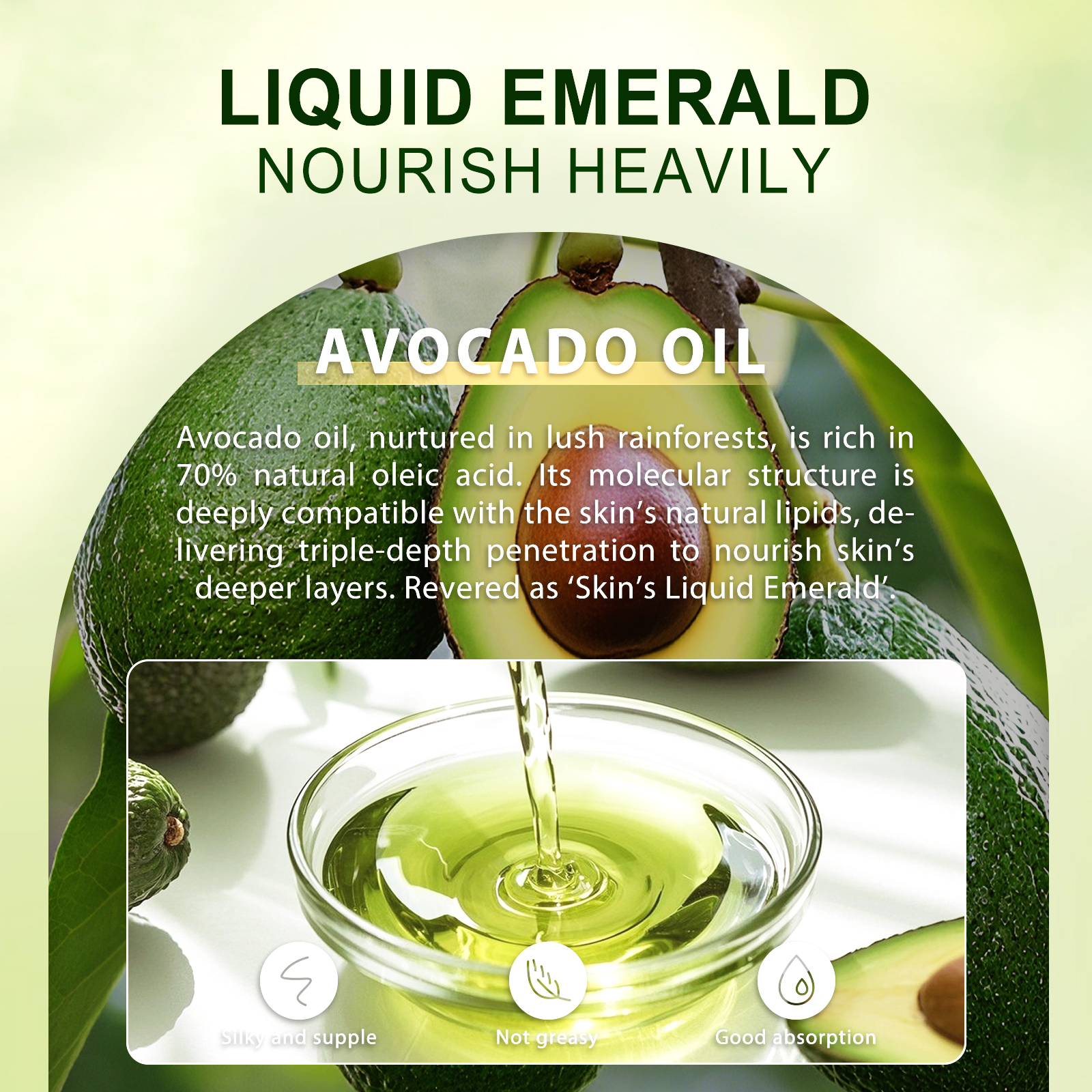 128ml Avocado Oil Carrier Oils - Hair Care Natural Ingredients recension och pris